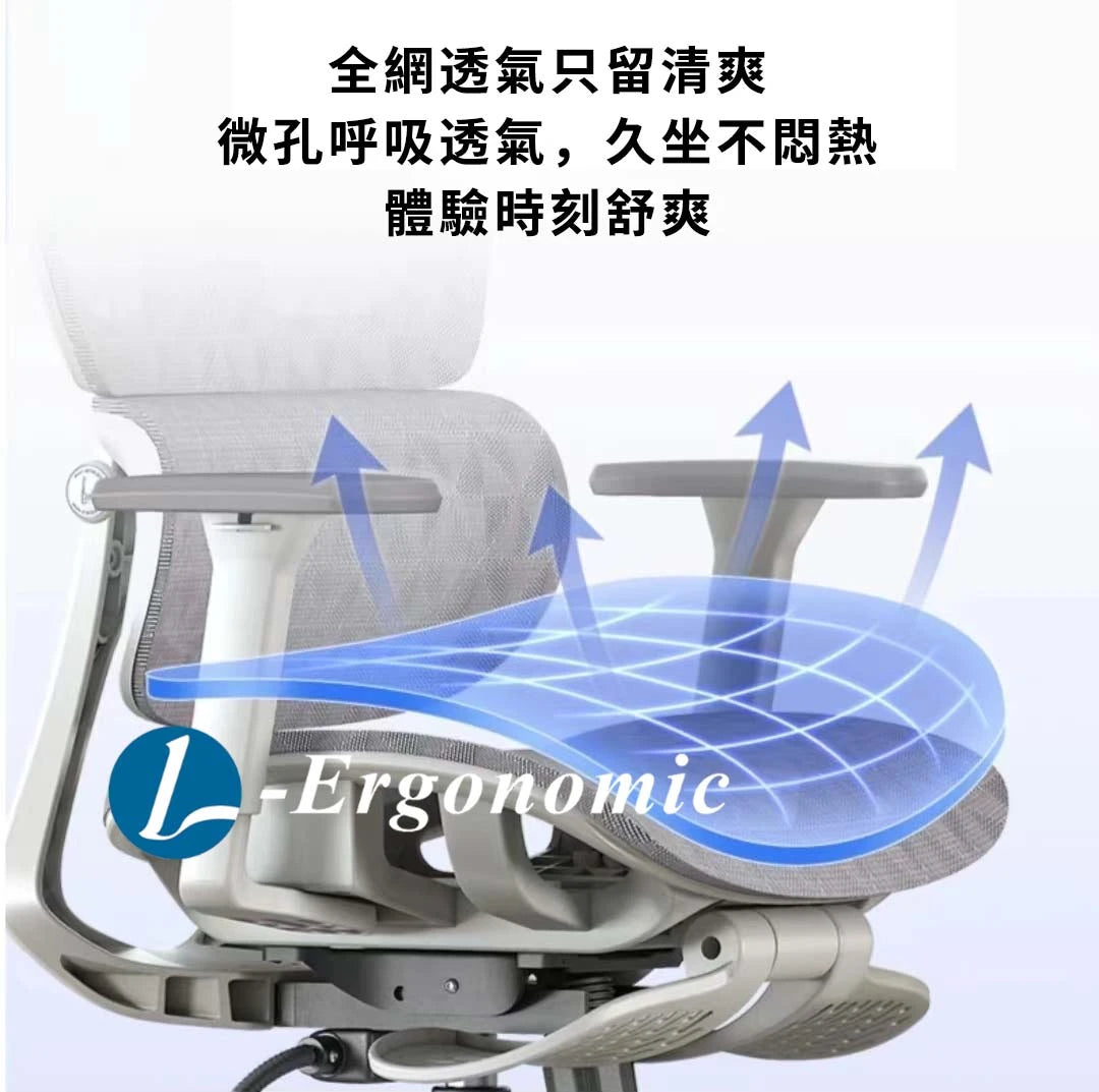 人體工學電腦椅,人體工學椅子 240127018