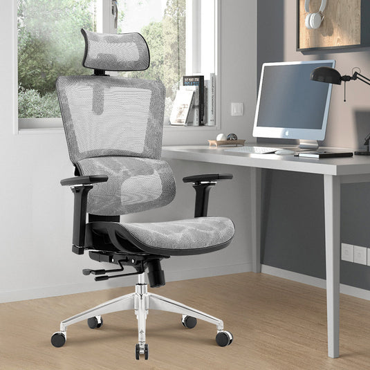 【 L-Ergonomic 】提升工作舒適度：人體工學椅子的