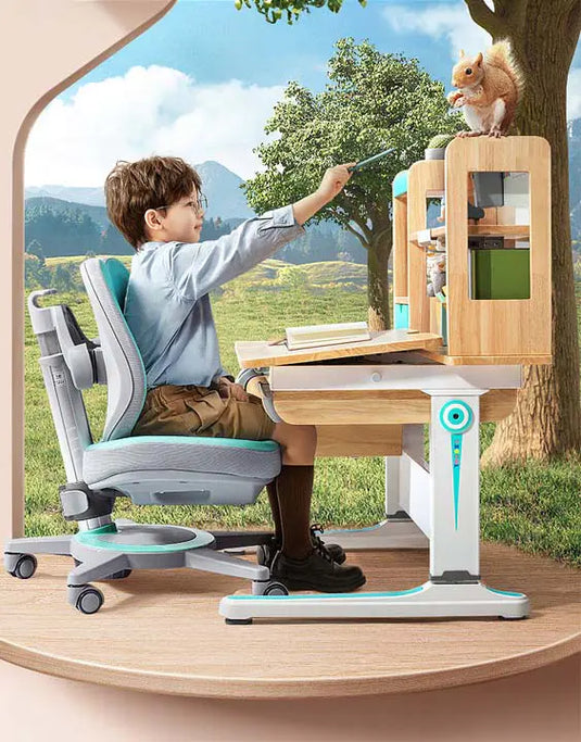 【 L-Ergonomic 】打造適合孩子的學習環境：兒童椅